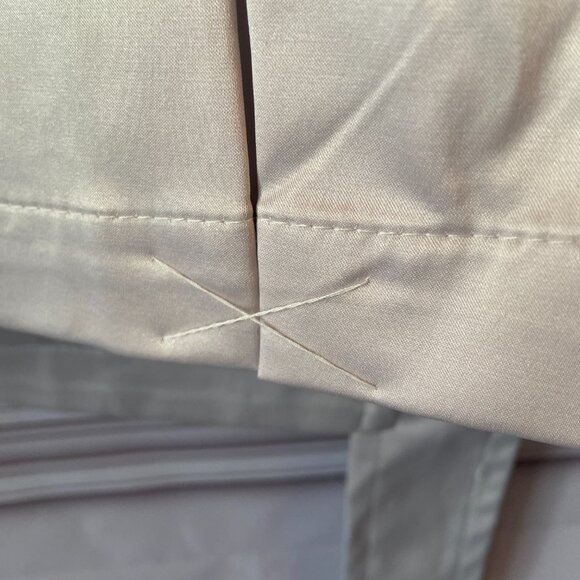 🍀🍀Alfani Trench Coat Belted Double Breasted Two Pockets Champagne XL NWOT - Picture 6 of 8